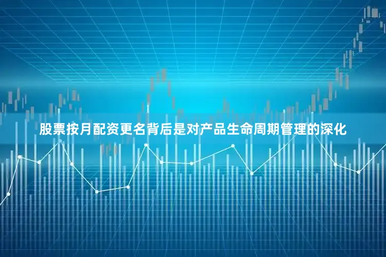 股票按月配资更名背后是对产品生命周期管理的深化